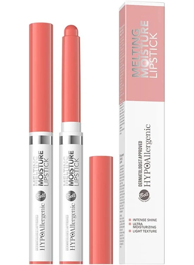 Bell HYPOAllergenic Melting Moisture Lipstick 004 Fresh Coral - Image 1